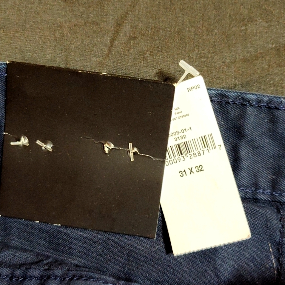 Banana Republic NWT lived in Chino 31x32 slim fit chinos - Picture 3 of 7